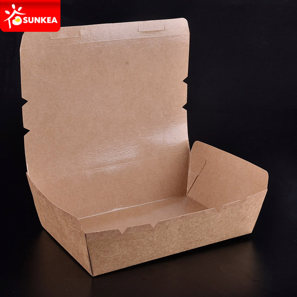  Takeaway Kraft Paper Lunch Box