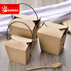 Takeaway Paper Noodle Box with Plastic Handle