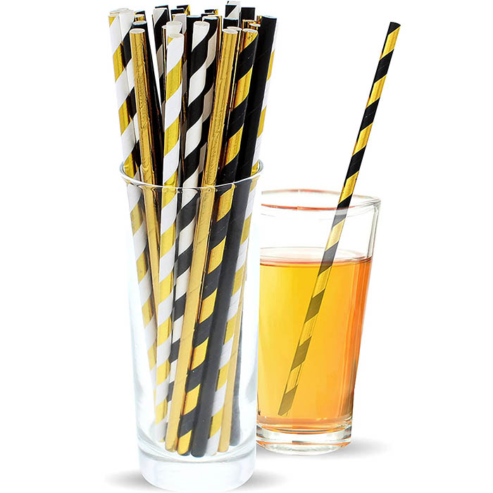Sunkea custom colorful Eco-Friendly paper drinking straws