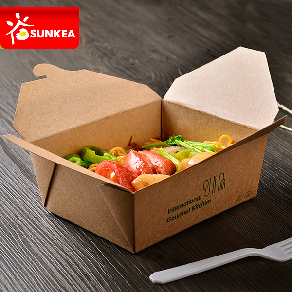 Take away Take out Paper Food Container