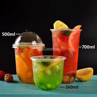 U-shaped Stout Tumbler PP Plastic Cup