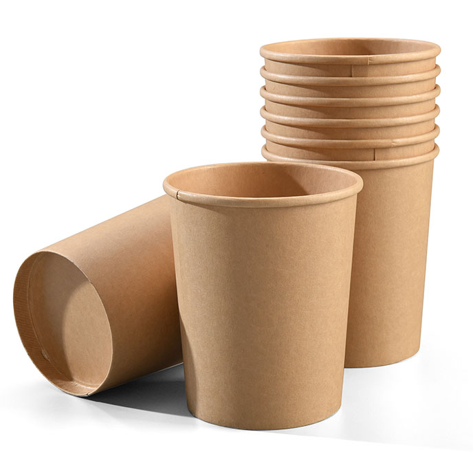 Eco-friendly Kraft Paper Soup Tub 