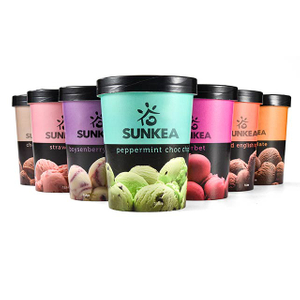Custom Printed Ice Cream Tub