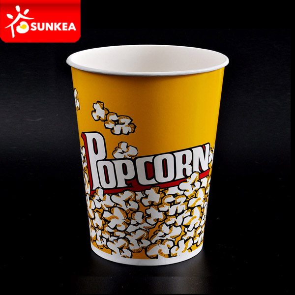  Paper Popcorn Disposable Container