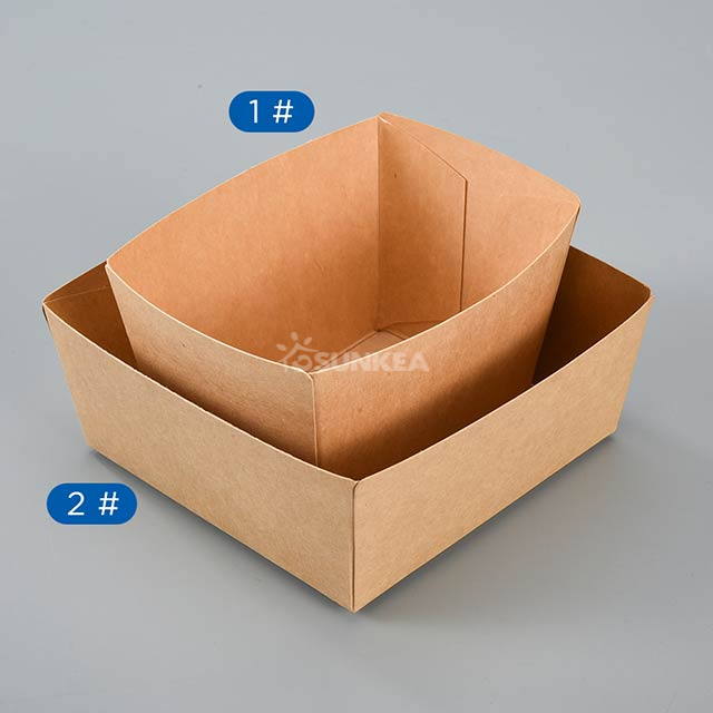 Paper Tray to-go Containers