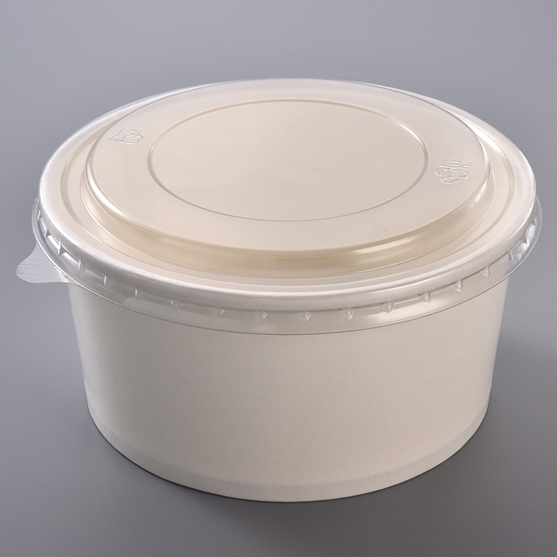 Disposable Paper Take Away Salad Cup